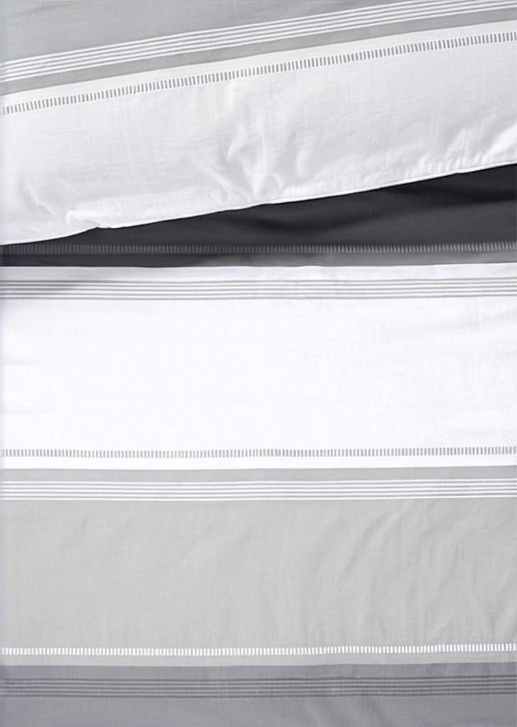 Zestaw poszewek na kołdrą Betley w kolorze szarym - obrazek 2