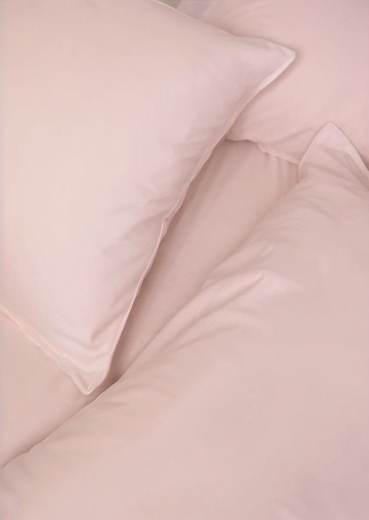 Zestaw 2 różowych poszewek na poduszki ze 100% bawełny gospodyni domowej - obrazek 2