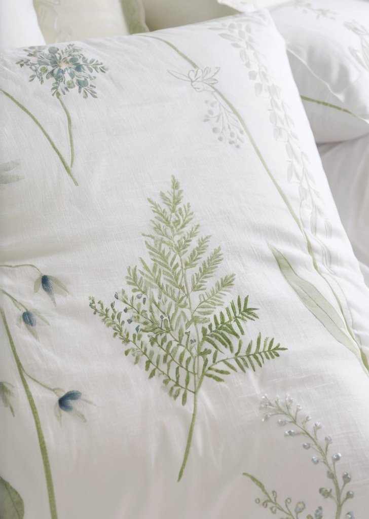 Zestaw pościeli w zielone liście - obrazek 2