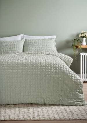 Komplet pościeli w kolorze zielonym