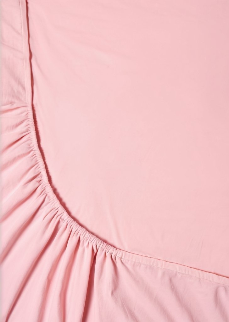 Różowe dopasowane prześcieradło - obrazek 2
