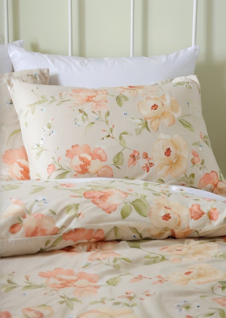 Zestaw dwustronnych, naturalnych poszewek na kołdrą typu flourette - obrazek 2