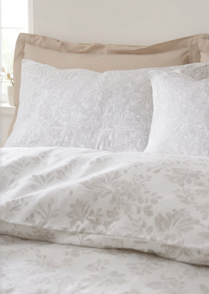 Zestaw dwustronnych poszewek na kołdrą Bianca Fine Linens Natural Woodland z bawełny - obrazek 3